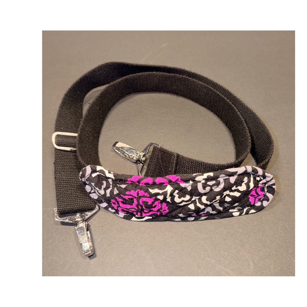 Vera Bradley Adj Shoulder Strap Magenta CAnterberry Padded Replacement